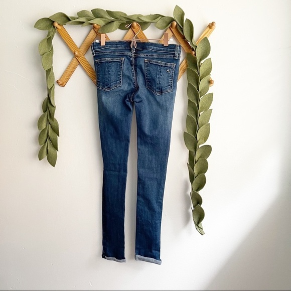Rag & Bone Skinny Jeans in Preston Wash - Picture 6 of 9